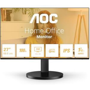 AOC 27B3HA2 Moniteur Full HD 27 Pouces, installé Haut-parleurs (1920x1080, 100 Hz, VGA, HDMI 1.4) Noirs - Publicité