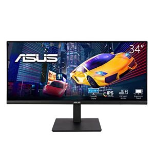 Asus Moniteur de Jeu HDR Ultra-Large 34" (VP349CGL) 21:9 UWQHD (3440 x 1440), IPS, 100 Hz, 1 ms, USB-C avec Alimentation électrique, FreeSync, Eye Care Plus, VESA Mountable, HDMI, DisplayPort, - Publicité