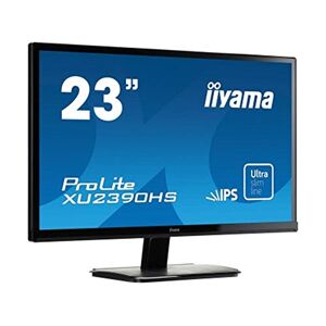 IIYAMA XU2390HS-B1 LCD AH-IPS 23 pouces avec cadre fin, 4 ms, Full HD 1920 x 1080, luminosité 250 cd/m², 1 x HDMI, 1, 1 x VGA, 2 x haut-parleurs 2 W - Publicité