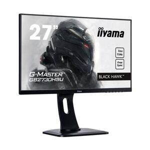 IIYAMA Ecran 27" G-Master GB2730HSU-B1 Black Hawk, 75hz, FHD@75Hz 1ms, Pied réglable, VGA/HDMI/DP/USB, Black Tuner, freesync, Speakers - Publicité