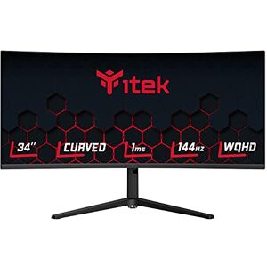 iTek Ecran 34" incurvé (21:9) GGC 4K Ultra HD (Noir) 144Hz - Publicité