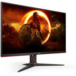 AOC Gaming 24G2SPAE Écran FHD 24" 165 Hz, 1 ms MPRT, FreeSync, G-Sync Compatible, Haut-Parleur (1920 x 1080, VGA, HDMI, DisplayPort) Noir/Rouge - Publicité