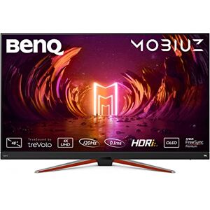 BenQ MOBIUZ EX480UZ Écran Gaming (48 Pouces OLED 120Hz 0,1ms, 98% DCI-P3, AMD FreeSync Premium) - Publicité