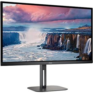 AOC Q27V5N Moniteur QHD 27 Pouces, Haut-parleurs, réglable en Hauteur (2560x1440, 75 Hz, DisplayPort, HDMI) Noir - Publicité