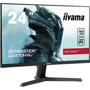 IIYAMA Ecran 24" G-Master G2470HSU-B1 Red Eagle, FHD@165Hz, FreeSync Premium, Fast IPS, 0,8ms, DP/USB/HDMI Speakers - Publicité