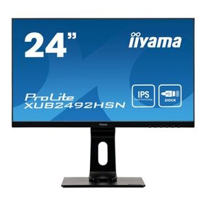 iiyama ProLite XUB2492HSN-B1 écran plat de PC 60,5 cm (23.8") 1920 x 1080 pixels Full HD LED Noir - Publicité