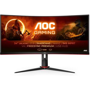 AOC G2 CU34G2X/BK LED display 86,4 cm (34