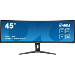 IIYAMA G-MASTER 45"LCD Curved Bus. UWQHD écran plat de PC 114,3 cm (45") 5120 x 1440 pixels Dual QHD LED Noir - Publicité