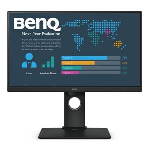 BenQ BL2480T - BL Series - écran LED - 23.8" - 1920 x 1080 Full HD (1080p) - IPS - 250 cd/m² - 1000:1 - 5 ms - HDMI, VGA, DisplayPort - haut-parleurs - noir Noir - Publicité