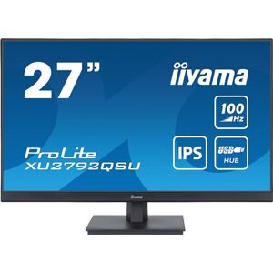 Ecran PC Iiyama ProLite XU2792QSU-B6 27" WQHD Noir Mat Noir mat - Publicité