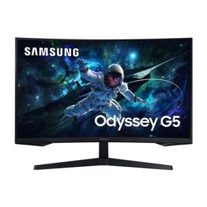 Ecran PC Gaming Samsung Odyssey G55C 32" Incurvé WQHD Noir Noir - Publicité