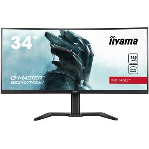 Ecran PC Gaming Iiyama G-Master GB3467WQSU-B5 34'' Incurvé UWQHD Noir mat Noir - Publicité