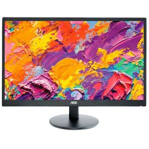 AOC M2470SWH - Écran LED - 23.6" (24" visualisable) - 1920 x 1080 Full HD (1080p) @ 60 Hz - MVA - 250 cd/m² - 1000:1 - 5 ms - 2xHDMI, VGA - haut-parleurs - noir Noir - Publicité