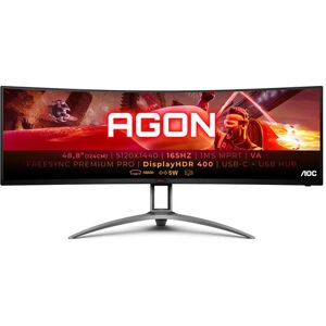 AOC AG493UCX2 49"CURVE/QHD/165Hz/1ms/VA/G-SYNC/FreeSyn - Publicité