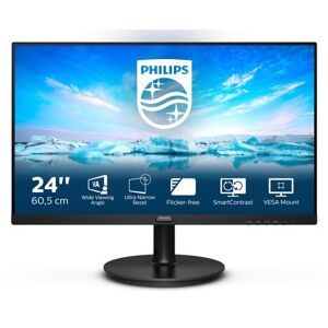 Philips V Line 241V8LA/00 - 24"/VA/4ms/FHD/HDMI/VGA/HP/75Hz - Publicité