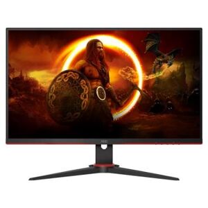 AOC Gaming 27G2SPAE/BK - G2 Series - écran LED - jeux - 27" - 1920 x 1080 Full HD (1080p) @ 165 Hz - IPS - 250 cd/m² - 1000:1 - 1 ms - 2xHDMI, VGA, DisplayPort - haut-parleurs - noir, rouge - Publicité