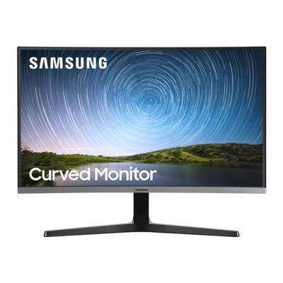 Samsung C32R500FHP - CR50 Series - écran LED - incurvé - 32" (31.5" visualisable) - 1920 x 1080 Full HD (1080p) @ 75 Hz - VA - 300 cd/m² - 3000:1 - 4 ms - HDMI, VGA - bleu foncé/gris