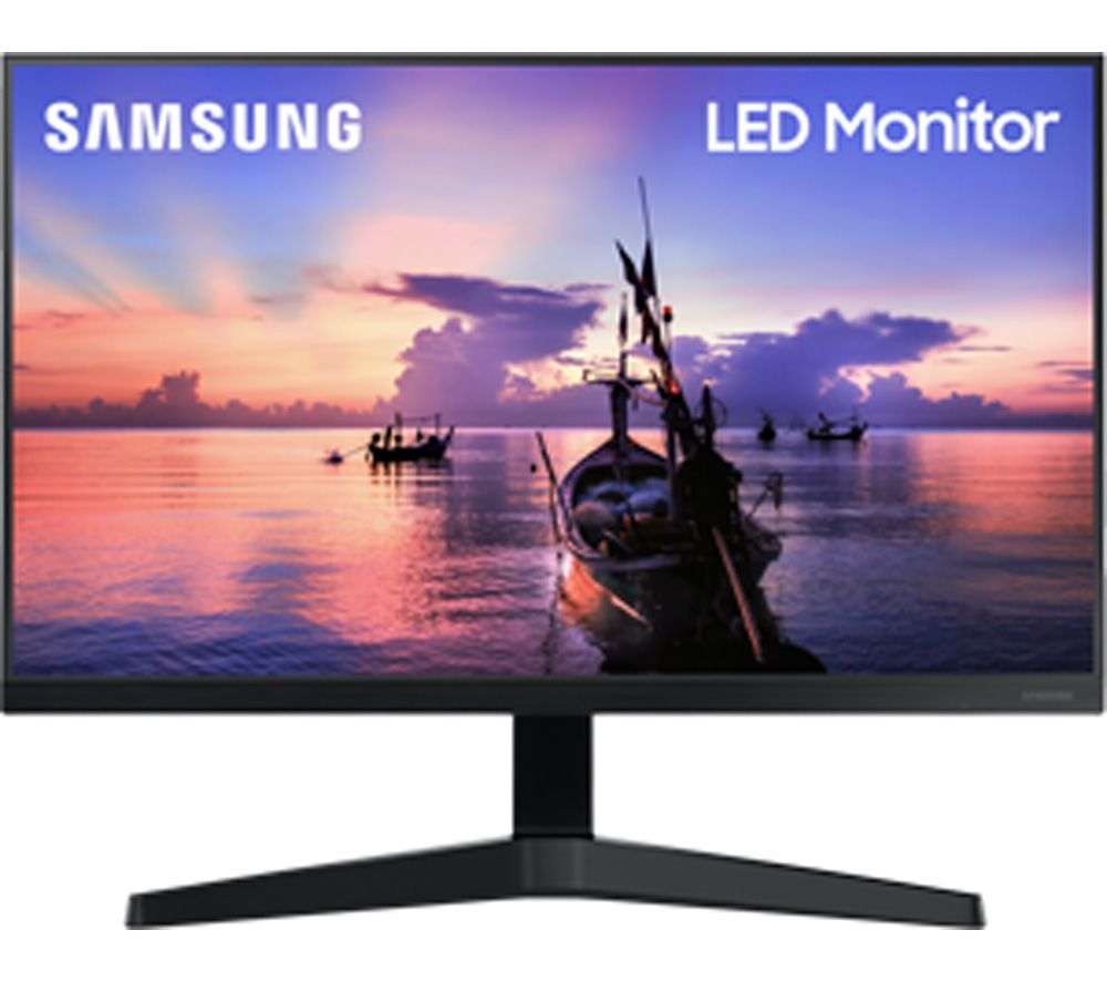 SAMSUNG LF24T350FHRXXU Full HD 24" LED Monitor - Black, Black