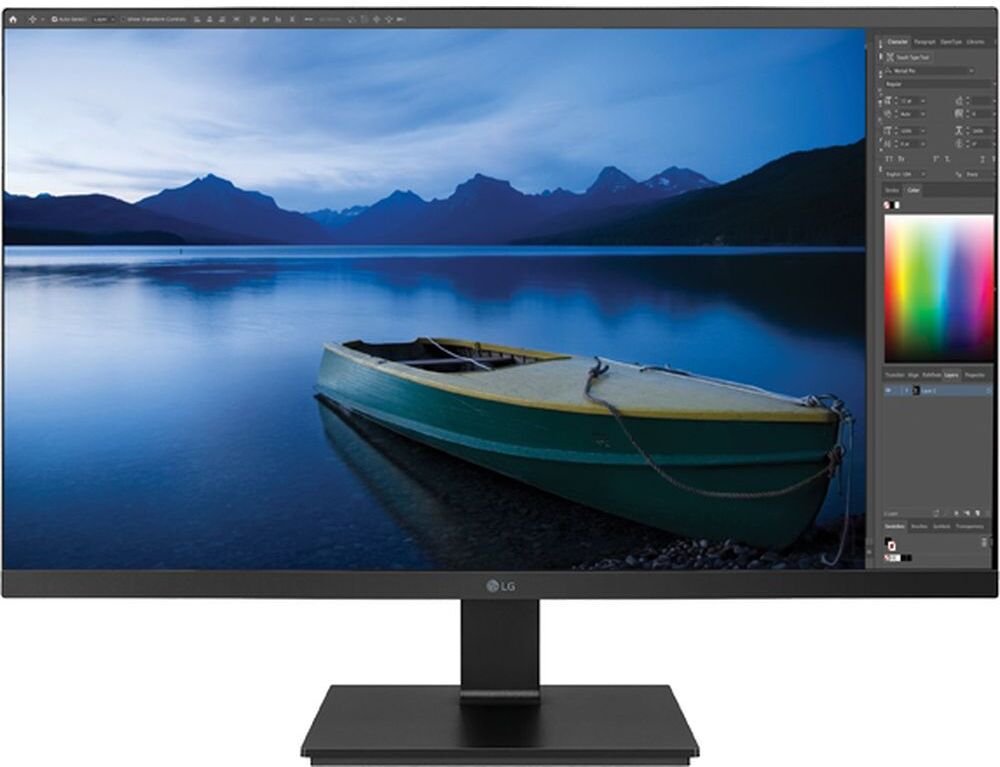 LG 24BL650C Full HD 24" IPS LED Monitor - Black, Black