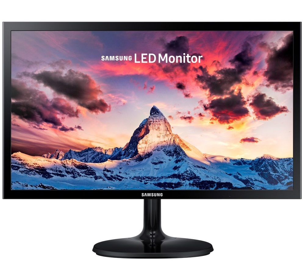 SAMSUNG LS22F350FHUXEN Full HD 22” LED Monitor - Black, Black