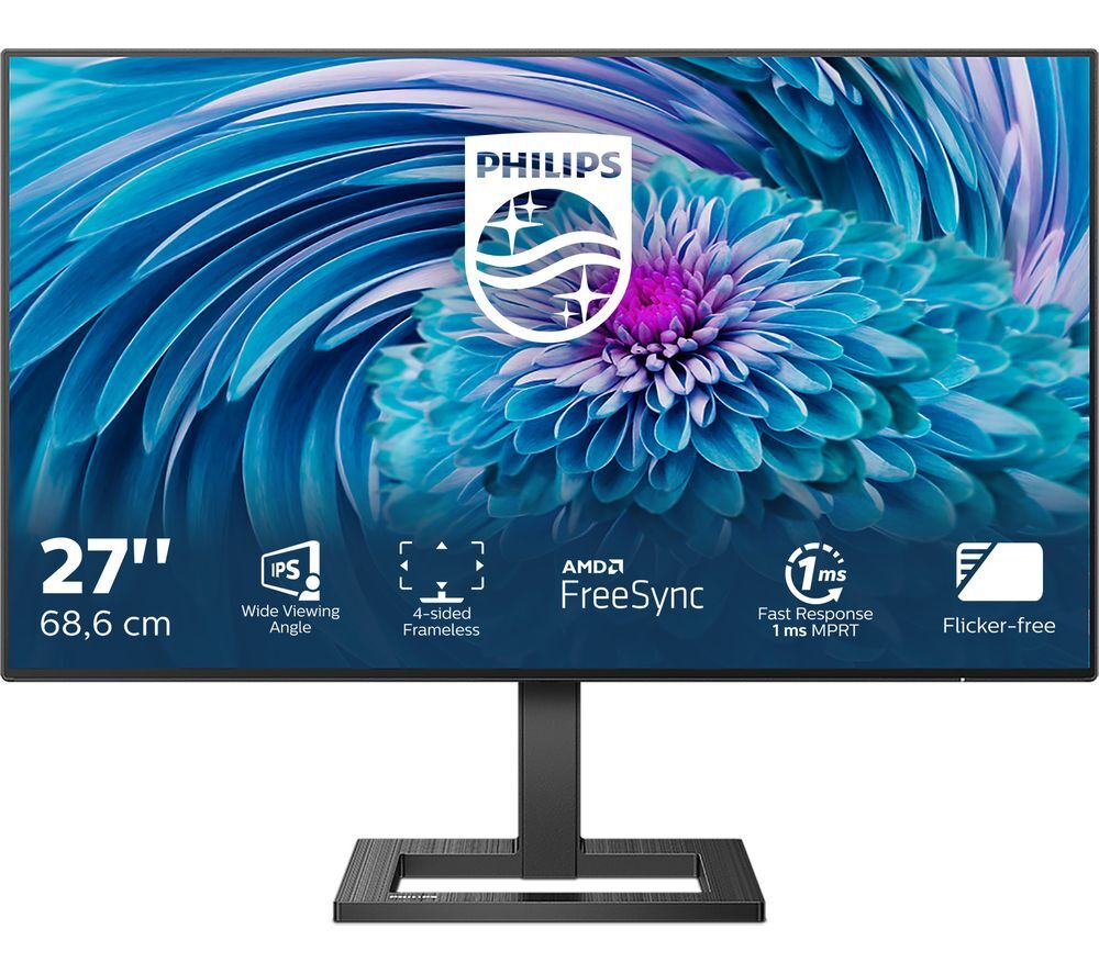 Philips 272E2FA Full HD 27" LCD Monitor - Black, Black