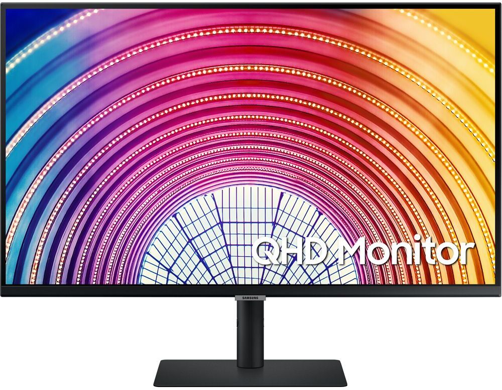 SAMSUNG LS32A600UUUXXU Quad HD 32" LED Monitor - Black, Black