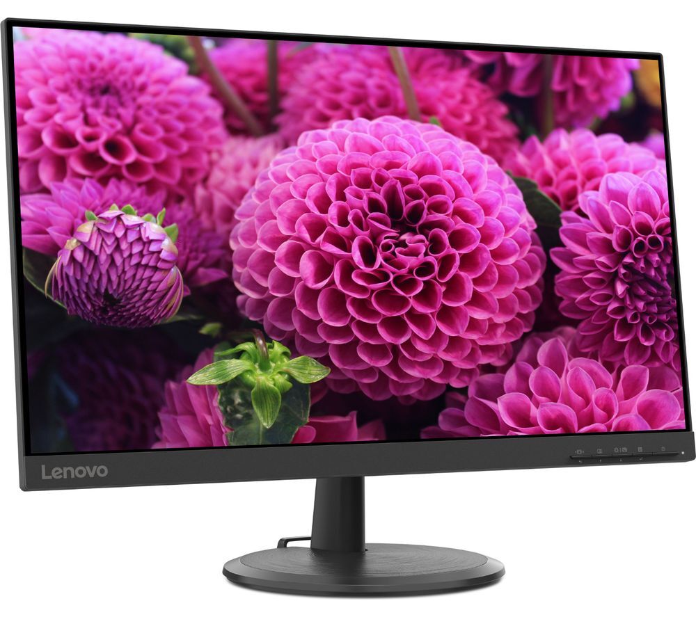 Lenovo C24-25 Full HD 23.8" VA LCD Monitor - Black, Black