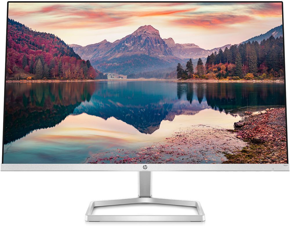 HP M22f Full HD 21.5" IPS LCD Monitor - Black &amp; Silver, Black