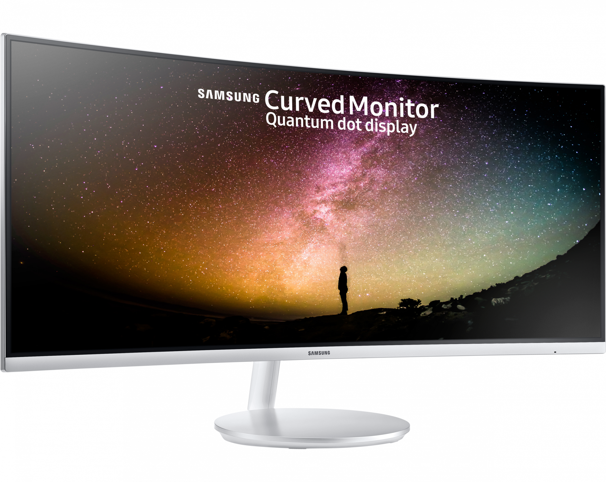 SAMSUNG 34" Full Hd Curved Monitor With Quantum Dot Technology