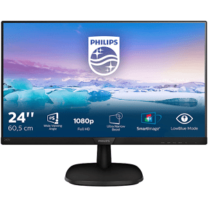 Philips 243V7QDAB MONITOR, 24 pollici, Full-HD, 56-76 Hz