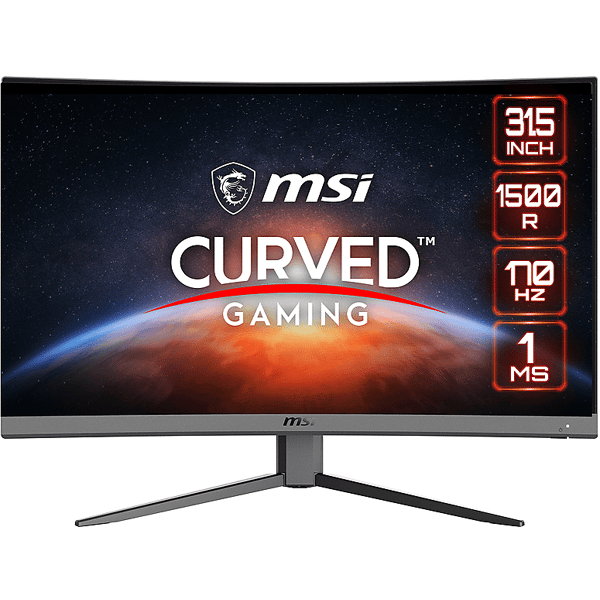 msi g32cq4 e2 monitor, 31,5 pollici, wqhd, 48-170 hz