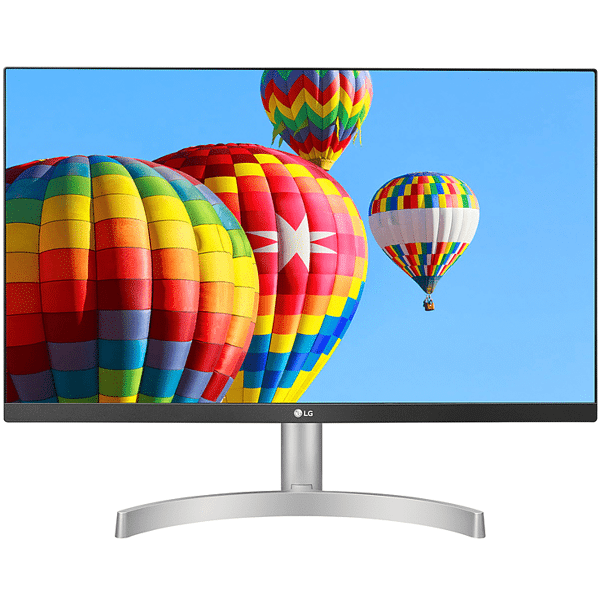 lg 24mk600m-w monitor, 24 pollici, full-hd, 56-75 hz