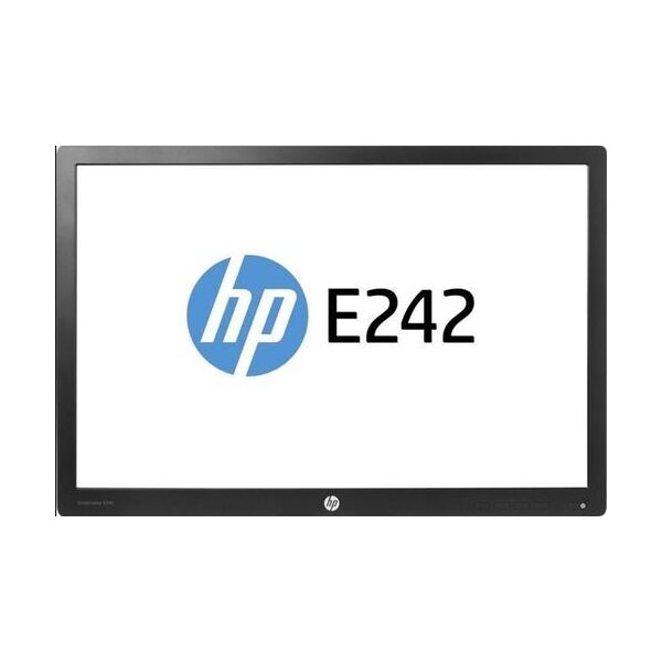 hp elitedisplay e242   24   nero   senza supporto