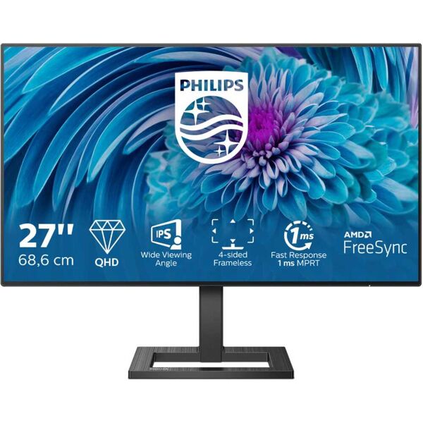 philips 275e2fae/00 monitor gaming 27 4k ultra hd 350 cd/m² risposta 4 ms hdmi displayports - 275e2fae/00