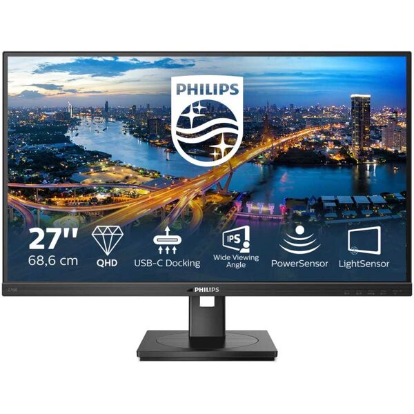 philips 276b1/00 monitor 27 w-led 300 cd/m² risposta 4 ms usb hdmi displayports - 276b1/00