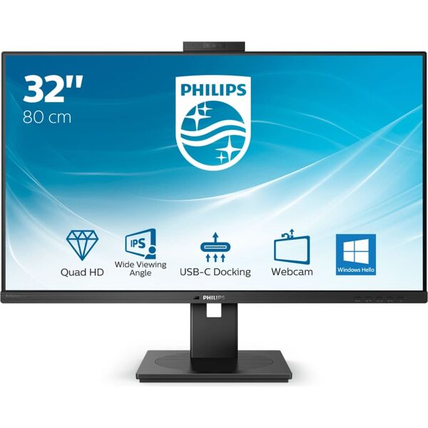 philips 326p1h/00 monitor pc 31.5 2560 x 1440 pixel quad hd nero - 326p1h/00