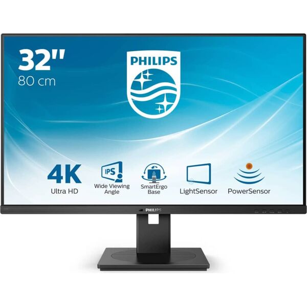 philips 328b1/00 monitor pc 31.5 pollici 4k ultra hd display led usb hdmi displayport - 328b1/00 b line