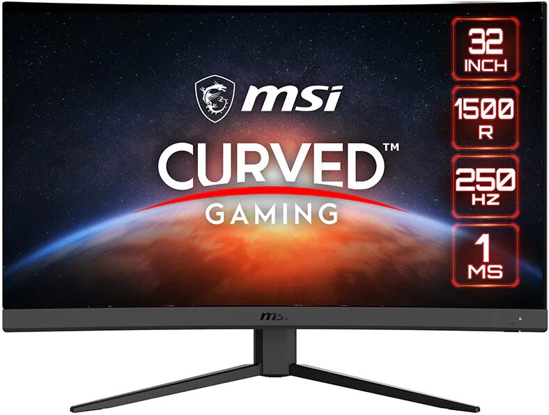 MSI G32C4X Monitor PC 80 cm (31.5) 1920 x 1080 Pixel Full HD Nero