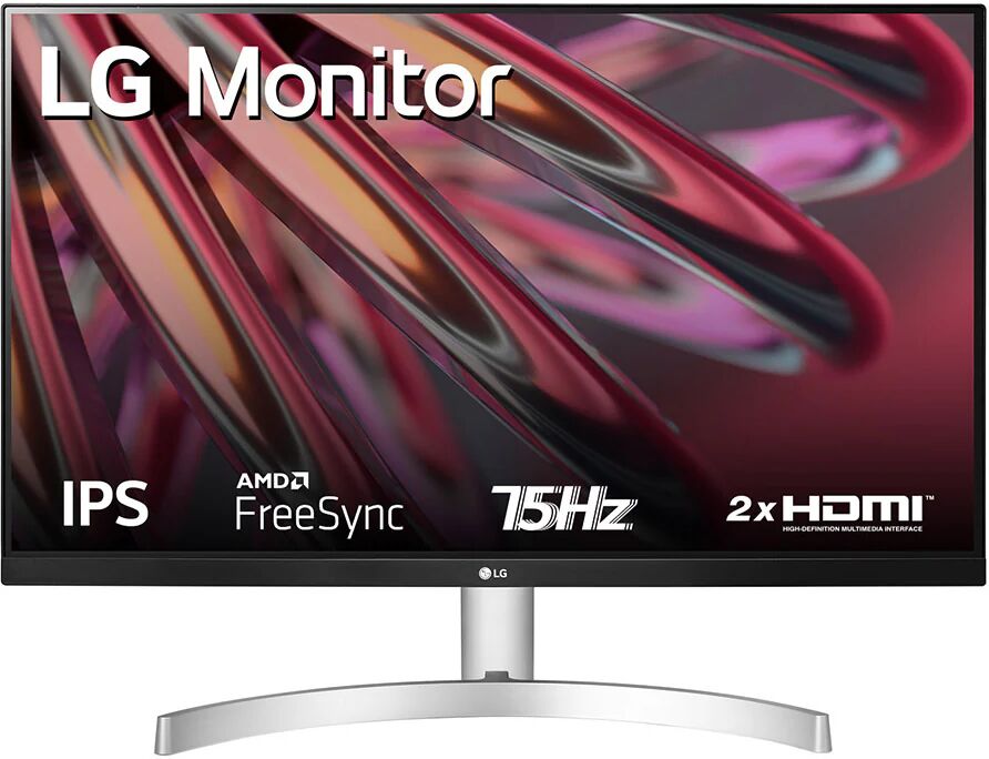 LG 27MK60MP-W Monitor Full HD 27 IPS 75Hz Silver