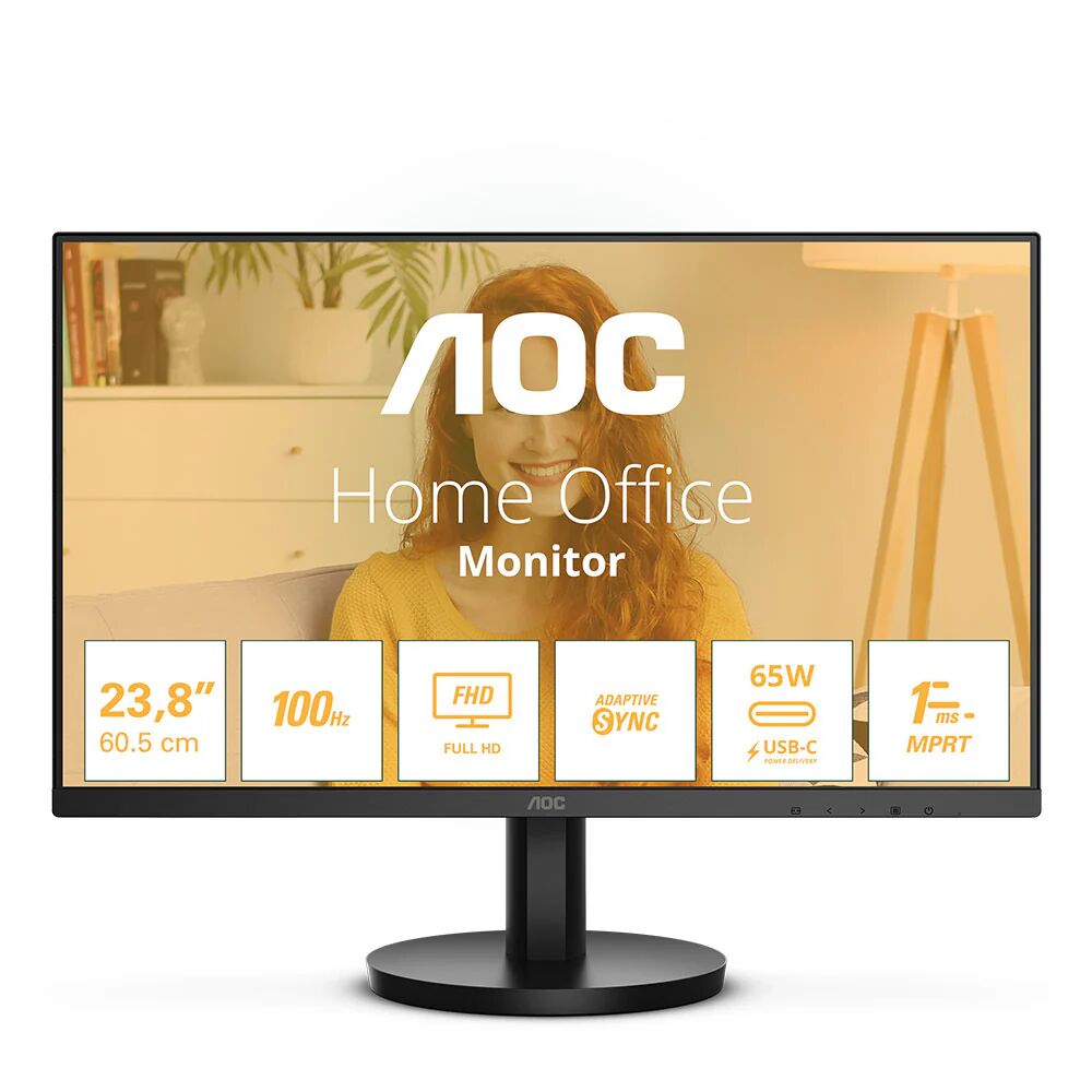 AOC 24B3CA2 Monitor PC 60,5 cm (23.8) 1920 x 1080 Pixel Full HD LED Nero