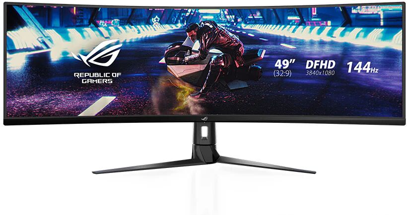 Asus ROG Strix XG49VQ Monitor PC 124,5 cm (49) 3840 x 1080 Pixel UltraWide Full HD LED Nero