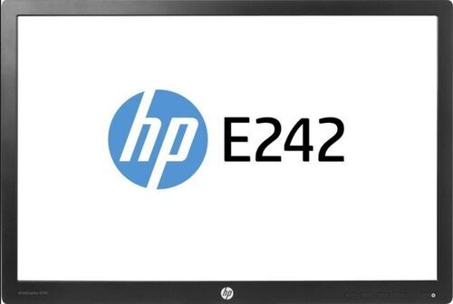 HP EliteDisplay E242   24"   nero   senza supporto