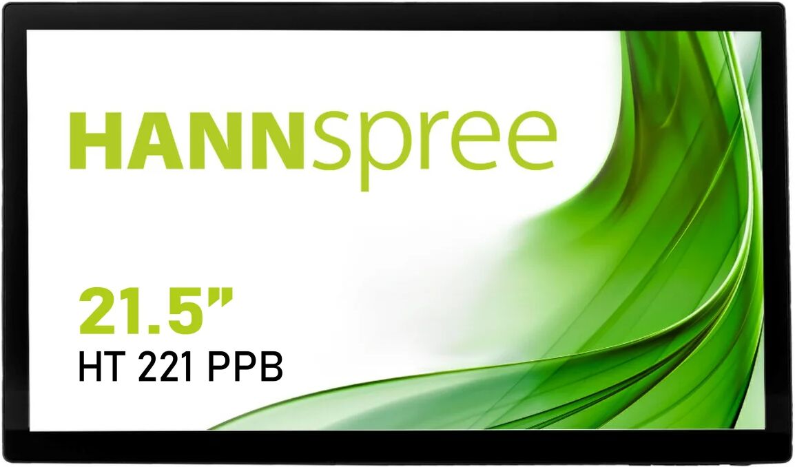 Hannspree Monitor  HT 221 PPB 54,6 cm (21.5") 1920 x 1080 Pixel Full HD LED Touch screen Nero [HT221PPB]