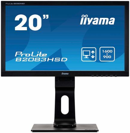 iiyama Monitor per computer LED  20poll ProLite, B2083HSD-B1
