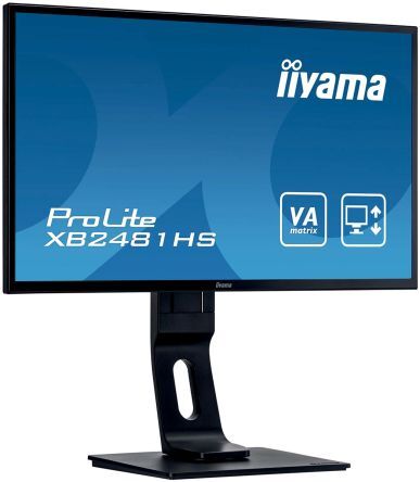 iiyama Monitor per computer LED  24poll ProLite, XB2481HS-B1