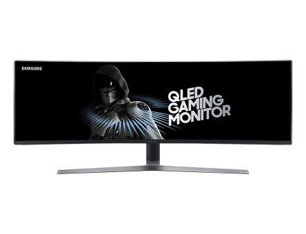 Samsung Monitor 3,5 mm stereo QLED  49poll CHG90 DisplayPort, HDMI x2, Mini DisplayPort, LC49HG90DMUXEN