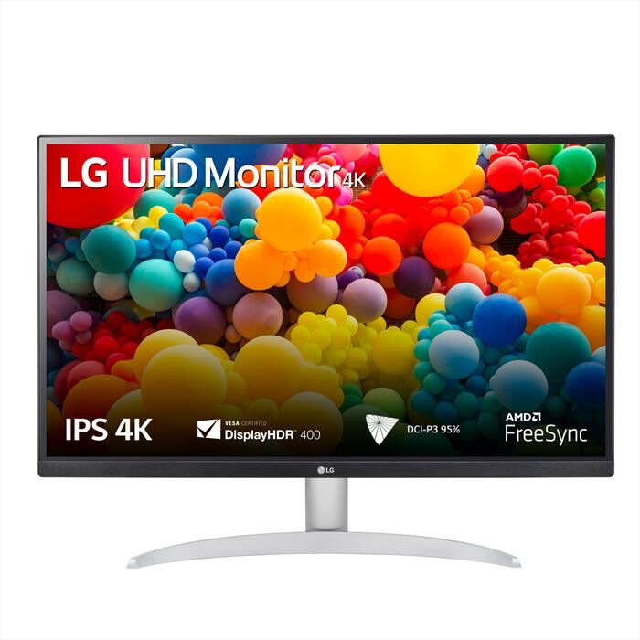 LG Monitor Led 27" 27up600p-w-bianco