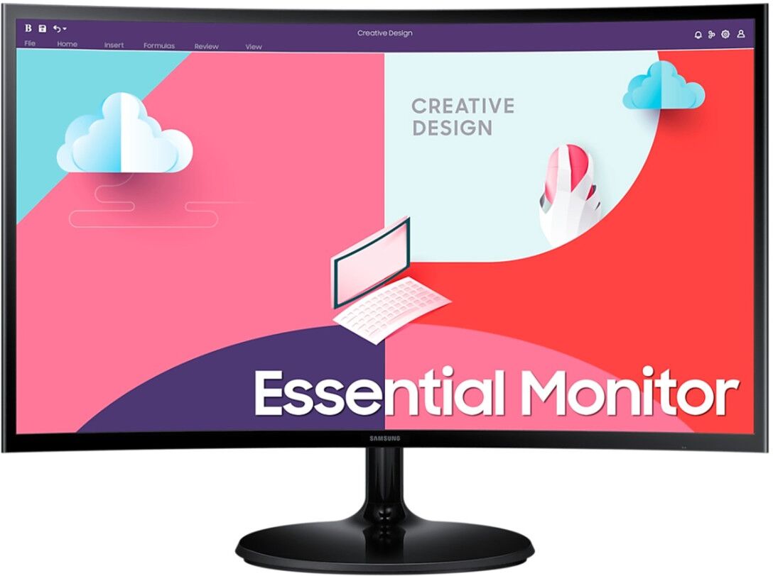 Monitor Curvo 27" Samsung S27C364EAU LED Full HD