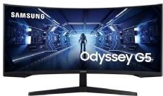 Samsung Odyssey Curved Gaming Monitor C34g55twwr 86cm (34"") - Lc34g55twwrxen