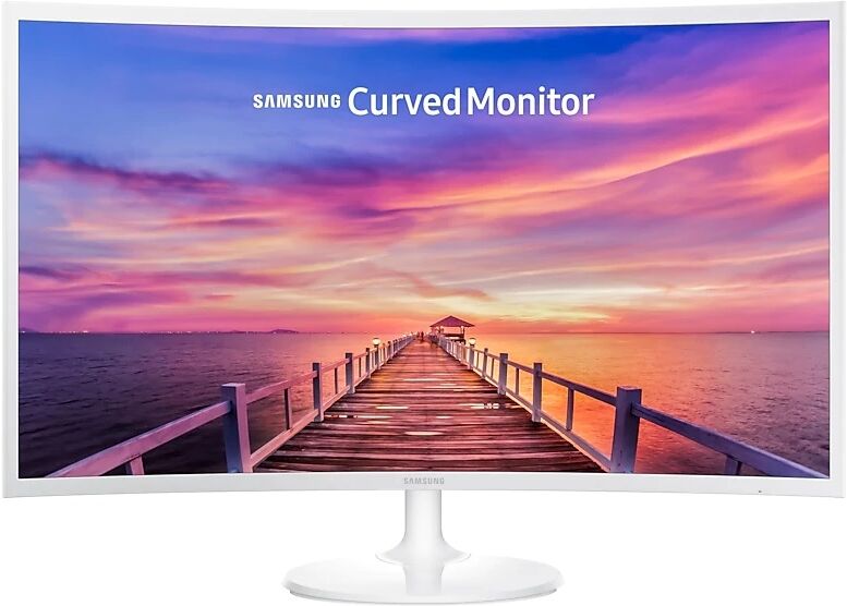 Samsung Monitor Curvo 32" Samsung Lc32f391fwu Led Full Hd Hdmi Refurbished Bianco